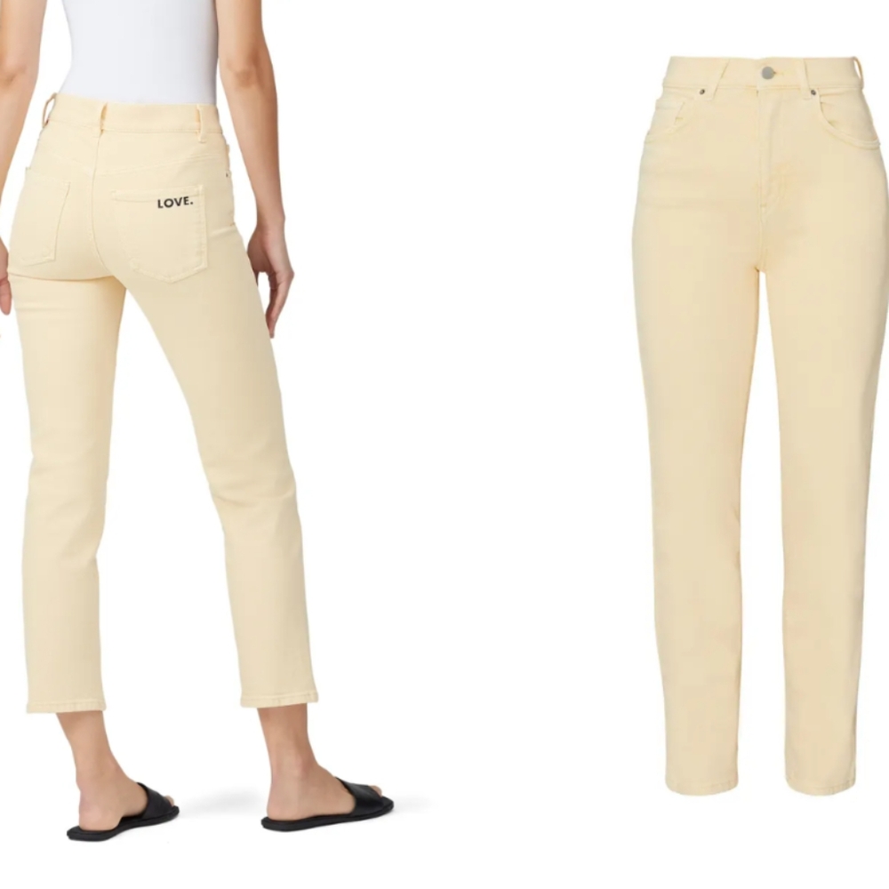 Rebecca Minkoff buttermilk Dominica jeans